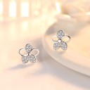 Pendientes de mujer con flores G823 3