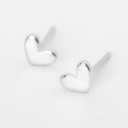 Pendientes de mujer con forma de corazón G283 8