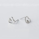 Pendientes de mujer con forma de corazón R92 16