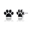 Pendientes de mujer con forma de pata R61 8