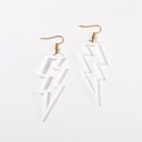Pendientes de mujer con forma de rayo G1473 3