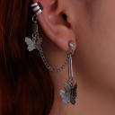 Pendientes de mujer con mariposas 2