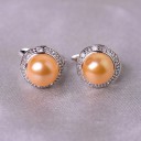 Pendientes de mujer con perla C1082 11