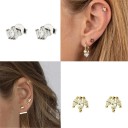 Pendientes de mujer con piedras A1684 4