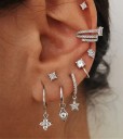 Pendientes de mujer con piedras A1684 5