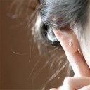 Pendientes de mujer flor H692 1