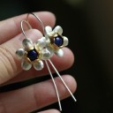 Pendientes de mujer flores G578 24