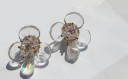 Pendientes de mujer flores J154 3