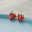 Pendientes de mujer fresas G1340 3