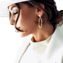 Pendientes de perlas barrocas asimétricos para damas Joyería de moda para fiestas, bodas, cumpleaños, aniversarios, uso diario 7