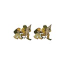 Pendientes de rana para mujer 4