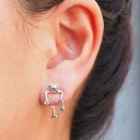 Pendientes de rana para mujer 2