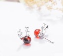 Pendientes de reno navideño para mujer 3