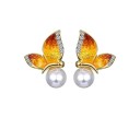 Pendientes mariposa mujer H820 3