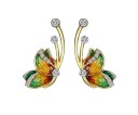 Pendientes mariposa mujer H820 7