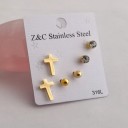Pendientes mujer 3 pares G803 25