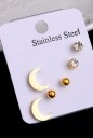 Pendientes mujer 3 pares G803 12