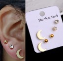Pendientes mujer 3 pares G803 2