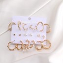 Pendientes mujer 9 pares A3154 2