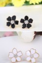 Pendientes mujer flores 2 pares 6