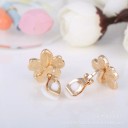 Pendientes mujer flores 2 pares 3