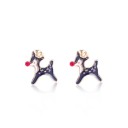 Pendientes navideños mujer G1341 8
