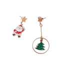 Pendientes navideños mujer N986 3