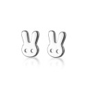 Pendientes pequeños de mujer con piedras 2
