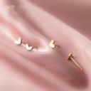 Pendientes pequeños de mujer con piedras 2