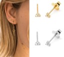Pendientes pequeños de mujer R33 1