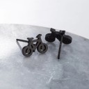 Pendientes redondos de mujer 2
