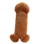 Penis de pluș 70 cm Penis de pluș maro cu o față 4