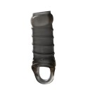 Penis sleeve med 4 stimuleringsringe og en chokering for forlængelse, fastere erektion og intens stimulation. Diskret emballage. 1