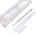 Penna per il trucco semipermanente delle sopracciglia con righello 1 pz Penna in plastica bianca per la tecnica dei peli e trucco semipermanente linee precise 5