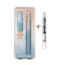 Penna stilografica Pilot Kakuno F punta 0,3–0,4 mm lunghezza 13,1 cm penna a inchiostro giapponese per scrivere appunti calligrafia con ricarica 3