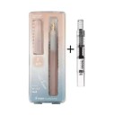 Penna stilografica Pilot Kakuno F punta 0,3–0,4 mm lunghezza 13,1 cm penna a inchiostro giapponese per scrivere appunti calligrafia con ricarica 2