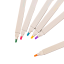 Pennarelli quadrati 6 colori 1