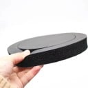 Pěnová podložka pod reproduktory do auta 6,5" sada 2 ks zvuková izolace zesílení basů průměr 19,5 cm černá 2