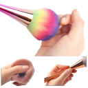 Pensulă extra pufoasă pentru praf pentru unghii, fard de obraz și pudră – pensulă cosmetică moale pentru aplicare delicată 8