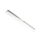 Pente de cabeleireiro para corte de cabelo 17,8 x 2,4 x 2 cm Pente profissional em alumínio Dentes finos para risca Styling de cabelo 6