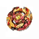 Peonza de combate de plástico y metal para batallas de peonzas giratorias Diámetro aprox. 5,5 cm Forma elaborada con salientes que recuerdan alas 15