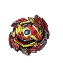Peonza de combate de plástico y metal para batallas de peonzas giratorias Diámetro aprox. 5,5 cm Forma elaborada con salientes que recuerdan alas 23
