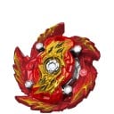 Peonza de combate para batallas Peonza independiente sin lanzador Diámetro aprox. 5,5 cm Diseño colorido y borde moldeado Metal y plástico 38