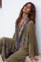 Péplum khaki pour femmes 1