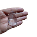 Pequenos enfeites de cristal suspensos 4,8 cm conjunto 10 unid Decoração de Natal para árvore, decoração de casa ou arranjos festivos 2