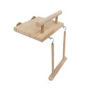 Percha colgante de madera para pájaros 4