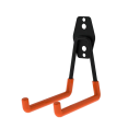 Percha de hierro con 2 ganchos 13 x 6 x 13 cm Práctico soporte para llaves y accesorios Gancho metálico en la pared para el pasillo Organizador de baño y cocina 1