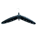 Percha de neopreno plegable de secado rápido de 51 cm Percha de ventilación duradera con botón para una fácil fijación Diseño plegable de 37 cm 5