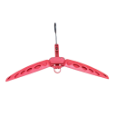 Percha de neopreno plegable de secado rápido de 51 cm Percha de ventilación duradera con botón para una fácil fijación Diseño plegable de 37 cm 6