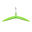 Percha de neopreno plegable de secado rápido de 51 cm Percha de ventilación duradera con botón para una fácil fijación Diseño plegable de 37 cm 8